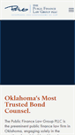 Mobile Screenshot of okpublicfinancelaw.com